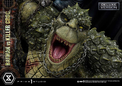 Prime 1 Studio - Batman (Comic): 1/4 Scale Batman Versus Killer Croc Deluxe Version