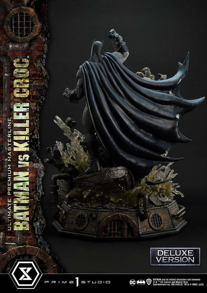 Prime 1 Studio - Batman (Comic): 1/4 Scale Batman Versus Killer Croc Deluxe Version