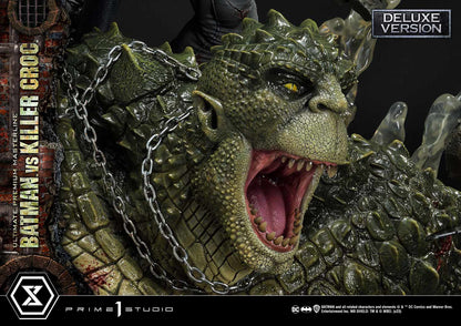 Prime 1 Studio - Batman (Comic): 1/4 Scale Batman Versus Killer Croc Deluxe Version