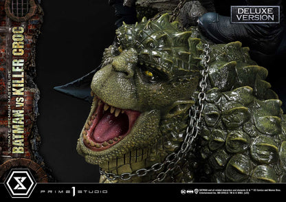 Prime 1 Studio - Batman (Comic): 1/4 Scale Batman Versus Killer Croc Deluxe Version