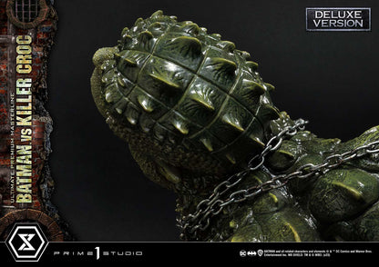 Prime 1 Studio - Batman (Comic): 1/4 Scale Batman Versus Killer Croc Deluxe Version
