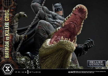 Prime 1 Studio - Batman (Comic): 1/4 Scale Batman Versus Killer Croc Deluxe Version