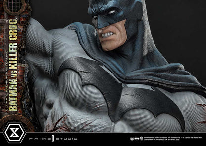 Prime 1 Studio - Batman (Comic): 1/4 Scale Batman Versus Killer Croc Deluxe Version