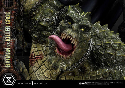 Prime 1 Studio - Batman (Comic): 1/4 Scale Batman Versus Killer Croc Deluxe Version