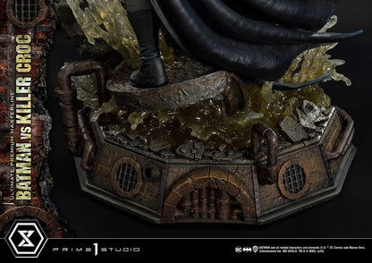 Prime 1 Studio - Batman (Comic): 1/4 Scale Batman Versus Killer Croc Deluxe Version