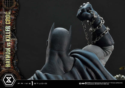 Prime 1 Studio - Batman (Comic): 1/4 Scale Batman Versus Killer Croc Deluxe Version