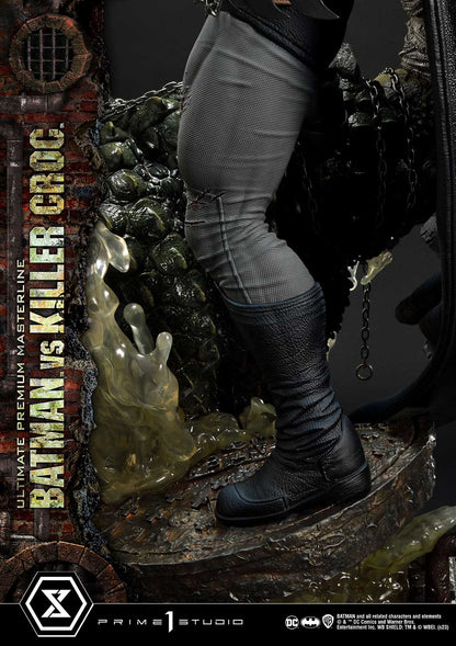 Prime 1 Studio - Batman (Comic): 1/4 Scale Batman Versus Killer Croc Deluxe Version