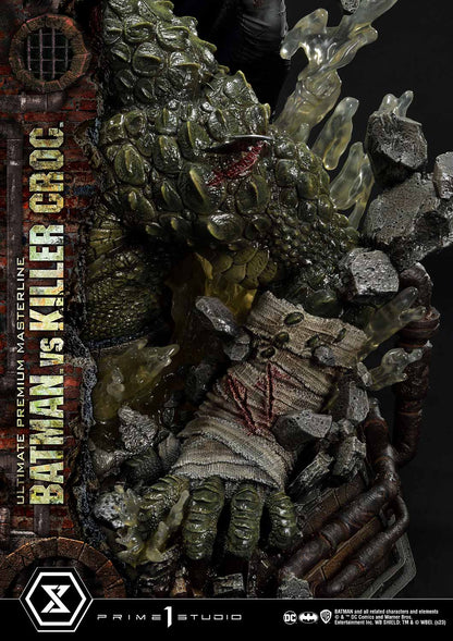 Prime 1 Studio - Batman (Comic): 1/4 Scale Batman Versus Killer Croc Deluxe Version