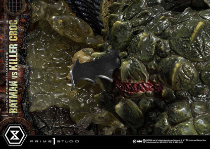 Prime 1 Studio - Batman (Comic): 1/4 Scale Batman Versus Killer Croc Deluxe Version