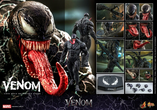 PRE-LOVED - Hot Toys - MMS590 - Venom: 1/6th Scale Venom