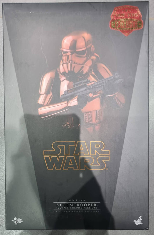 PRE-LOVED - Hot Toys (Asia Exclusive) - MMS330 - Star Wars – Stormtrooper Chopper Chrome Version