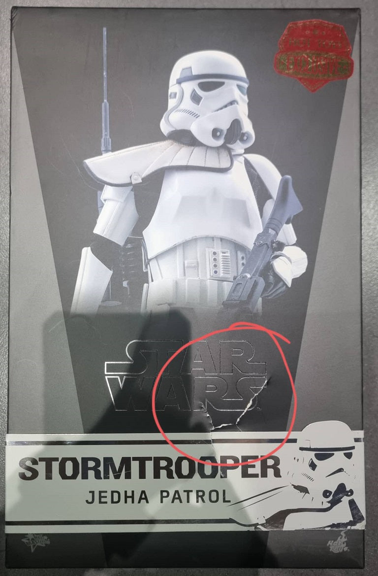 PRE-LOVED - Hot Toys (EXCLUSIVE) - MMS386 - Star Wars : Rogue One – Stormtrooper Jedha Patrol