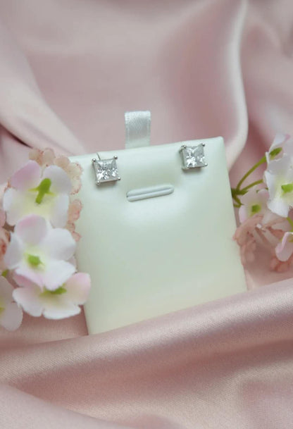 Moissanite / Silver 925 Earrings - Sugar Drops