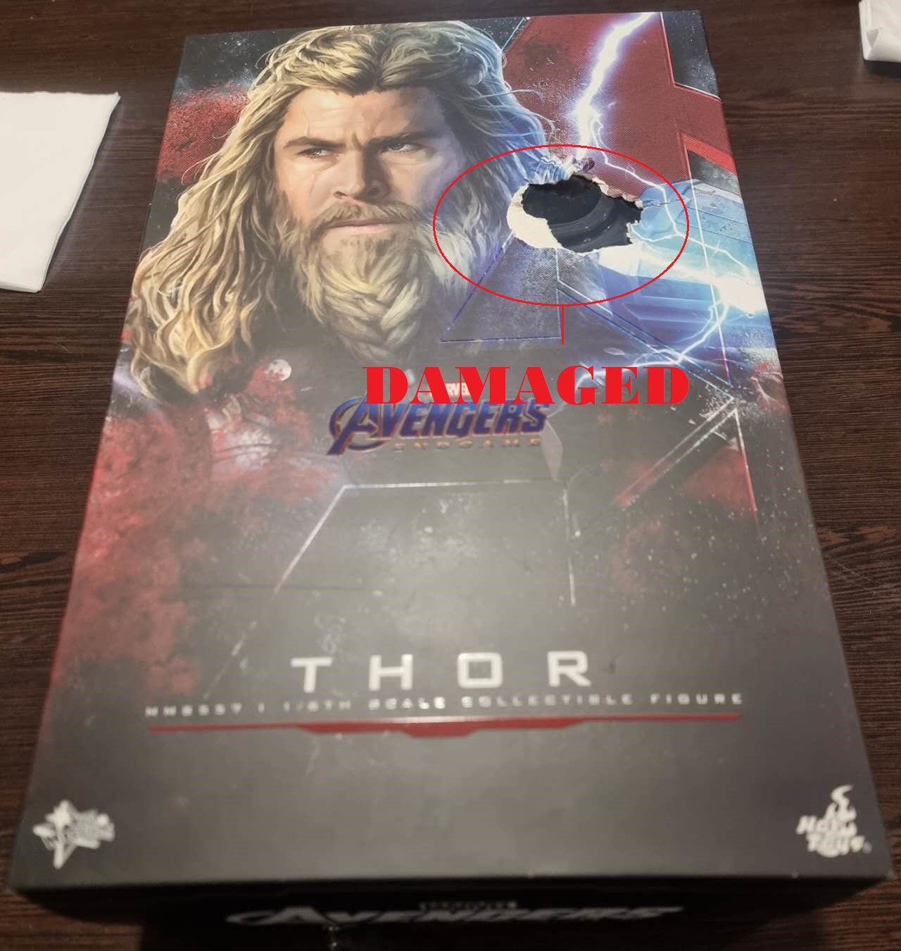 Pre-loved - Hot Toys - MMS557 - Avengers Endgame: Thor