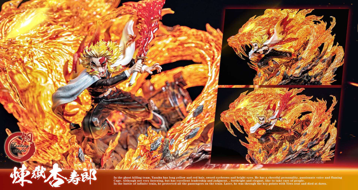 Fantasy Studio - Demon Slayer-Kimetsu no Yaiba: Rengoku Kyojuro GK Statue