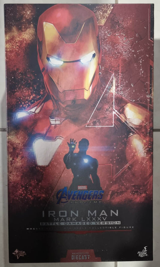 PRE-LOVED - Hot Toys - MMS543D33 - Iron Man Mark LXXXV (Battle Damaged Version)