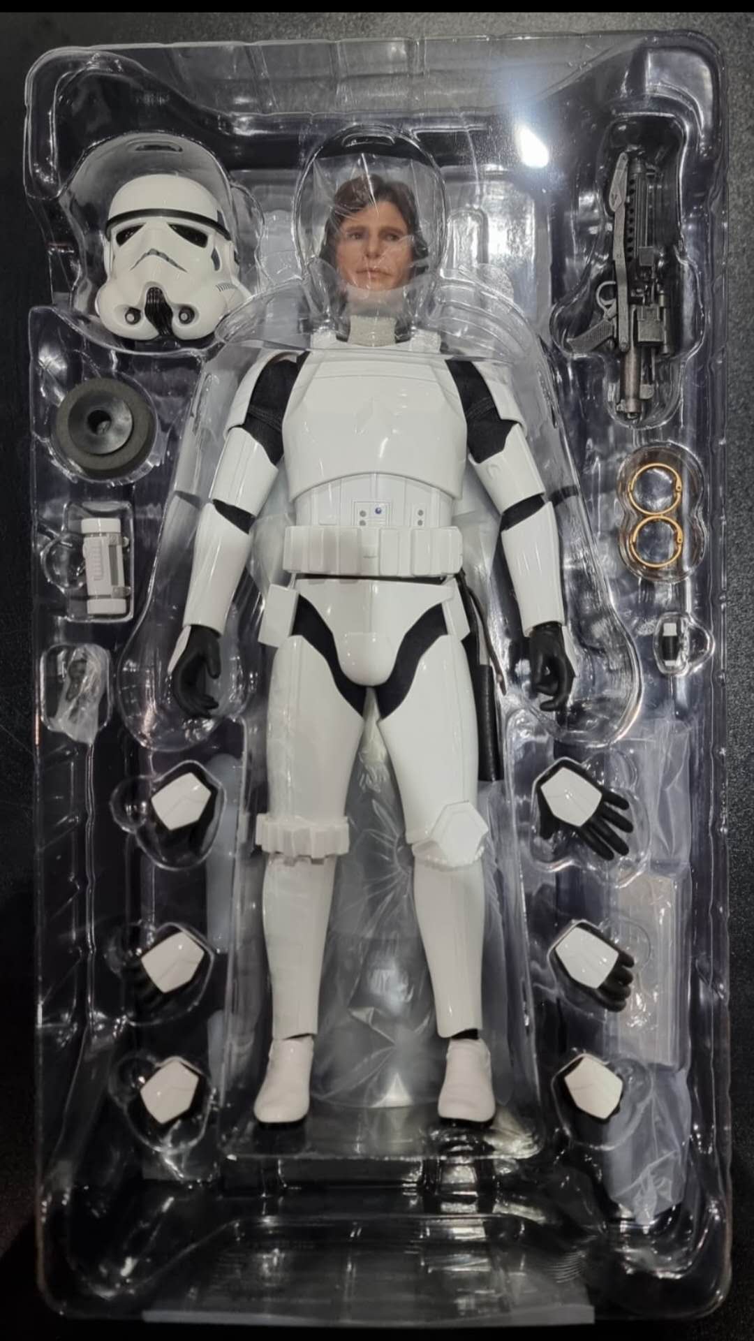PRE-LOVED - Hot Toys (Exclusive Edition) - MMS418 - Star Wars: Han Solo Stormtrooper Disguise Version