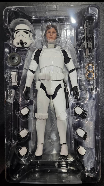 PRE-LOVED - Hot Toys (Exclusive Edition) - MMS418 - Star Wars: Han Solo Stormtrooper Disguise Version