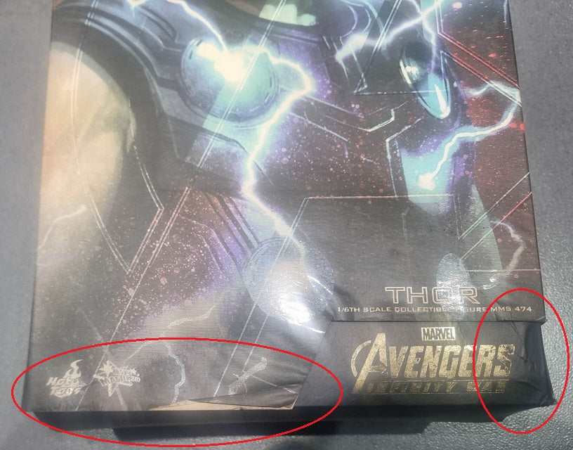 PRE-LOVED - Hot Toys - MMS474 - Avengers Infinity War: Thor