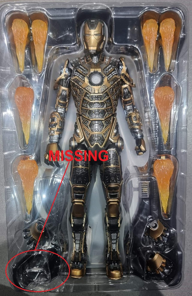 PRE-LOVED - Hot Toys - MMS251 - Iron Man 3 – Mark XLI: Bones Armor