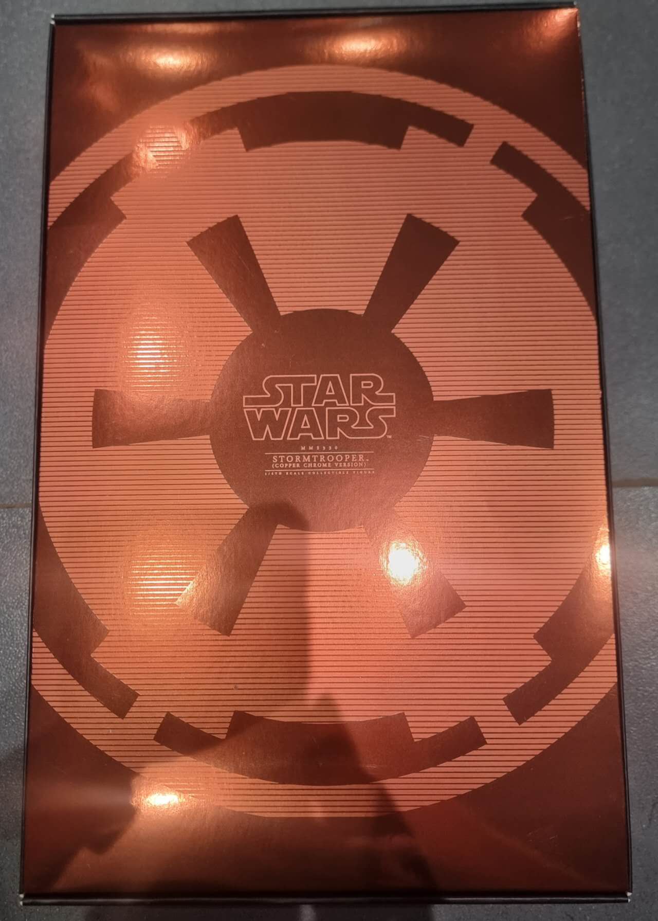 PRE-LOVED - Hot Toys (Asia Exclusive) - MMS330 - Star Wars – Stormtrooper Chopper Chrome Version