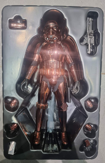 PRE-LOVED - Hot Toys (Asia Exclusive) - MMS330 - Star Wars – Stormtrooper Chopper Chrome Version