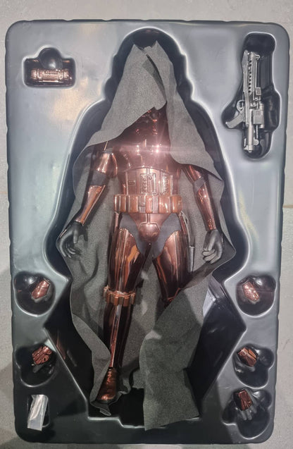 PRE-LOVED - Hot Toys (Asia Exclusive) - MMS330 - Star Wars – Stormtrooper Chopper Chrome Version