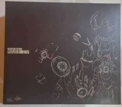 PRE-LOVED - Hot Toys - MMS160 - Suit-Up Gantry with Iron Man Mark IV Set