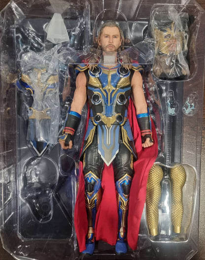 PRE-LOVED - Hot Toys - MMS656 - Thor Love and Thunder: 1/6th Scale Thor