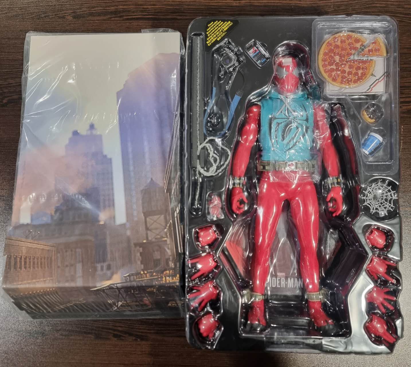Pre-loved - Hot Toys - VGM034 - Marvel’s Spider-Man (Scarlet Spider Suit) - H.G.