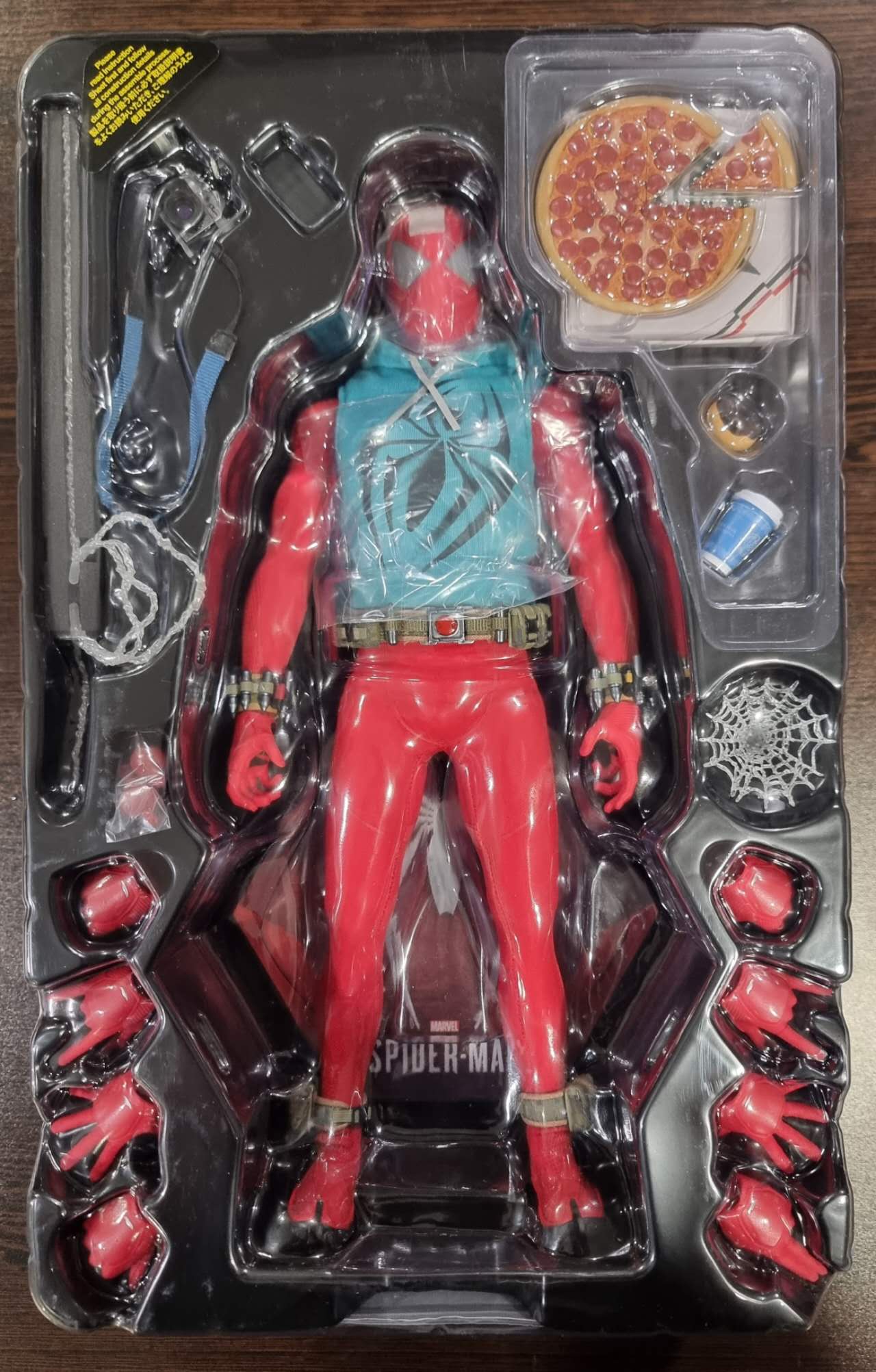 Pre-loved - Hot Toys - VGM034 - Marvel’s Spider-Man (Scarlet Spider Suit) - H.G.