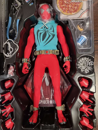 Pre-loved - Hot Toys - VGM034 - Marvel’s Spider-Man (Scarlet Spider Suit) - H.G.