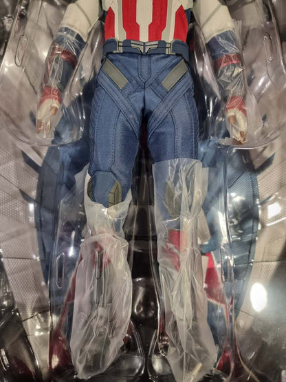 Pre-loved - Hot Toys - TMS040 - The Falcon and the Winter Soldier: Captain America - H.G.