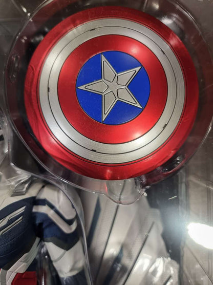 Pre-loved - Hot Toys - TMS040 - The Falcon and the Winter Soldier: Captain America - H.G.