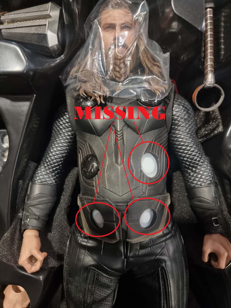 Pre-loved - Hot Toys - MMS557 - Avengers Endgame: Thor