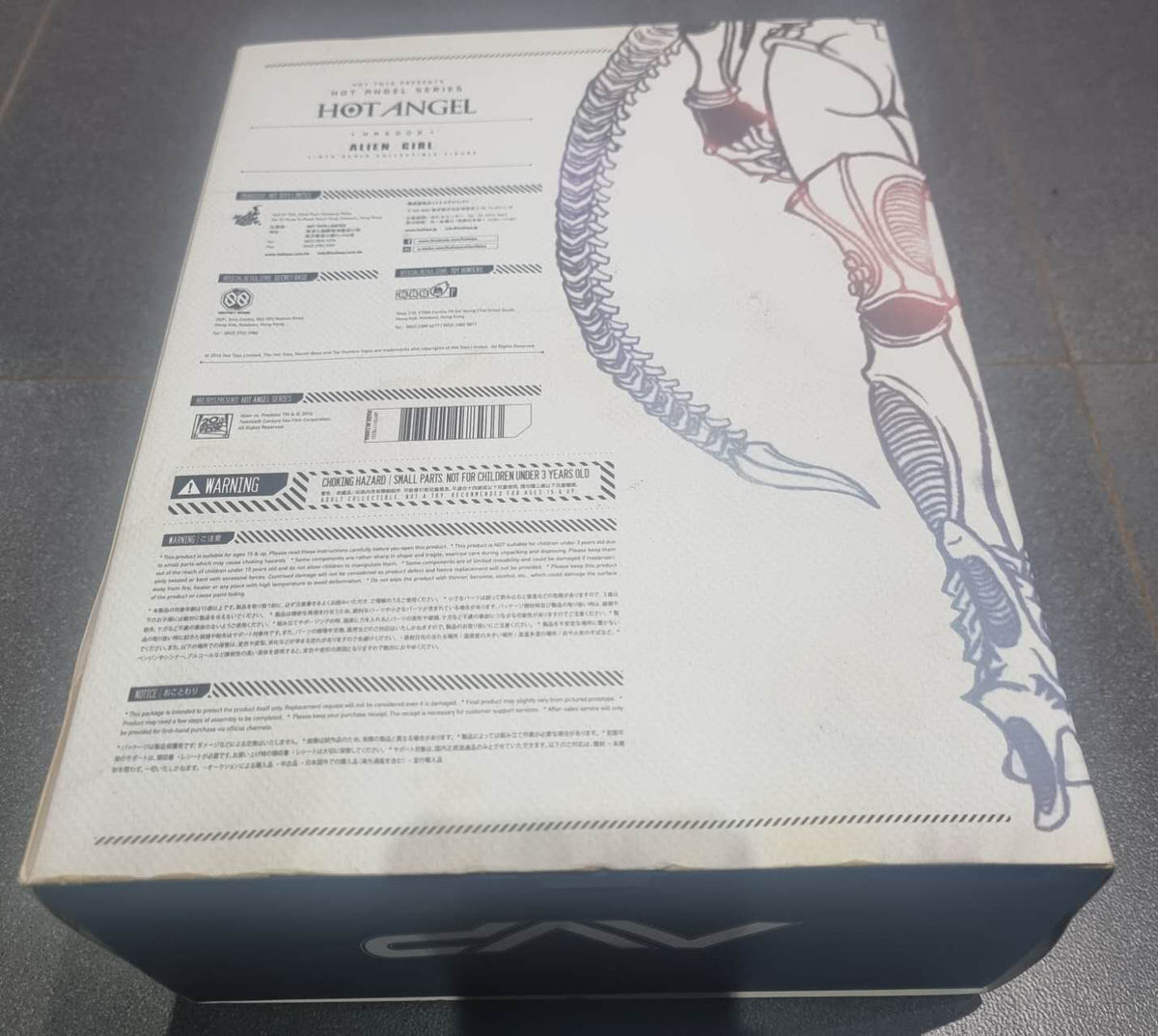 PRE-LOVED - Hot Toys - HAS002 - Alien Girl