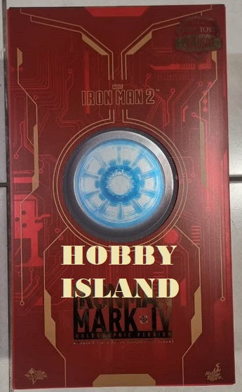 PRE-LOVED - Hot Toys EXCLUSIVE - MMS568 - Iron Man 2 – Mark IV Holographic Version