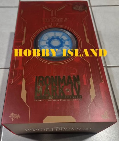 PRE-LOVED - Hot Toys EXCLUSIVE - MMS568 - Iron Man 2 – Mark IV Holographic Version