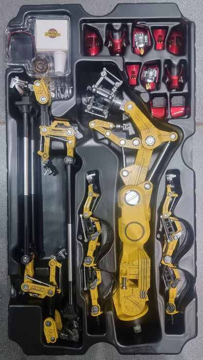PRE-LOVED - Hot Toys - MMS462D22 - Iron Man Mark IV With Suit-Up Gantry (Diecast Version)