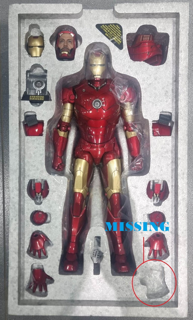 PRE-LOVED - Hot Toys - MMS256D07B - Iron Man Mark III (Diecast) - SPECIAL EDITION