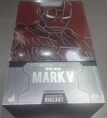 PRE-LOVED - Hot Toys - MMS400D18 - Iron Man 2 - Iron Man Mark V (Diecast)