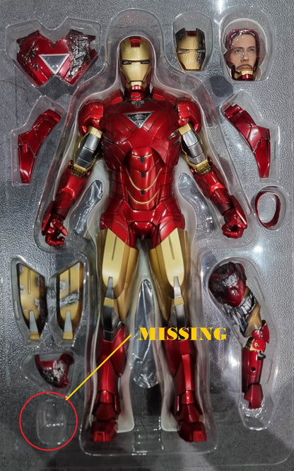 PRE-LOVED - Hot Toys - MMS132 - Iron Man 2: Iron Man Mark VI