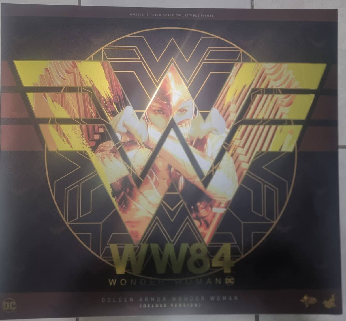 PRE-LOVED - Hot Toys - MMS578 - Wonder Woman 1984 – Golden Armor (Deluxe Version) - AJ