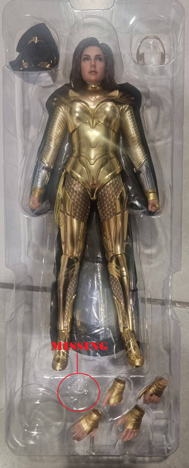 PRE-LOVED - Hot Toys - MMS578 - Wonder Woman 1984 – Golden Armor (Deluxe Version) - AJ