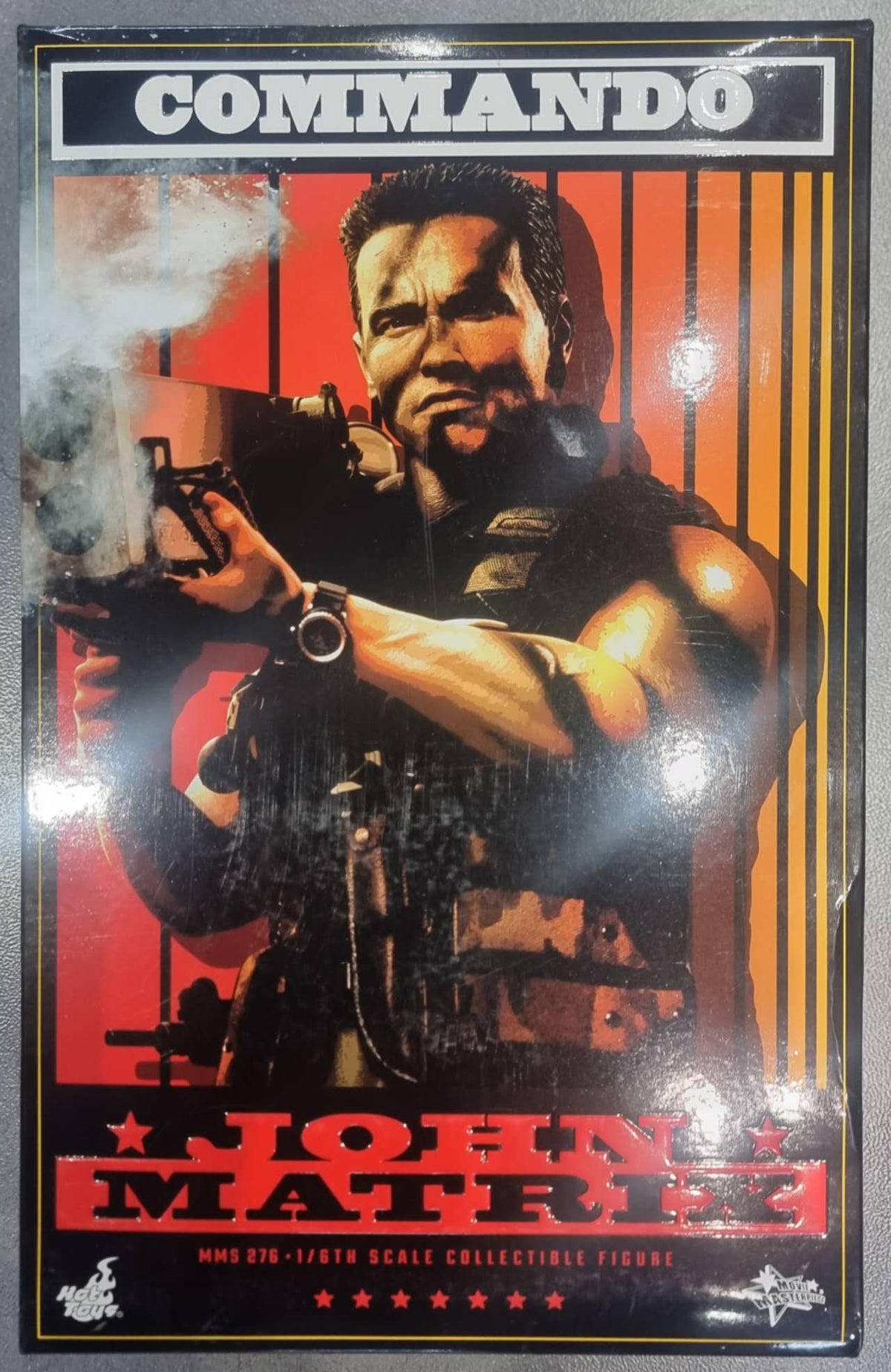 PRE-LOVED - Hot Toys - MMS276 - Commando – John Matrix