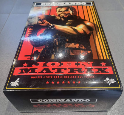 PRE-LOVED - Hot Toys - MMS276 - Commando – John Matrix