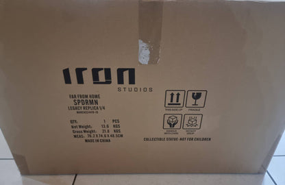 PRE-LOVED - Iron Studios - 905681 - 1/4 Scale Legacy Replica Spider-Man Far From Home Statue