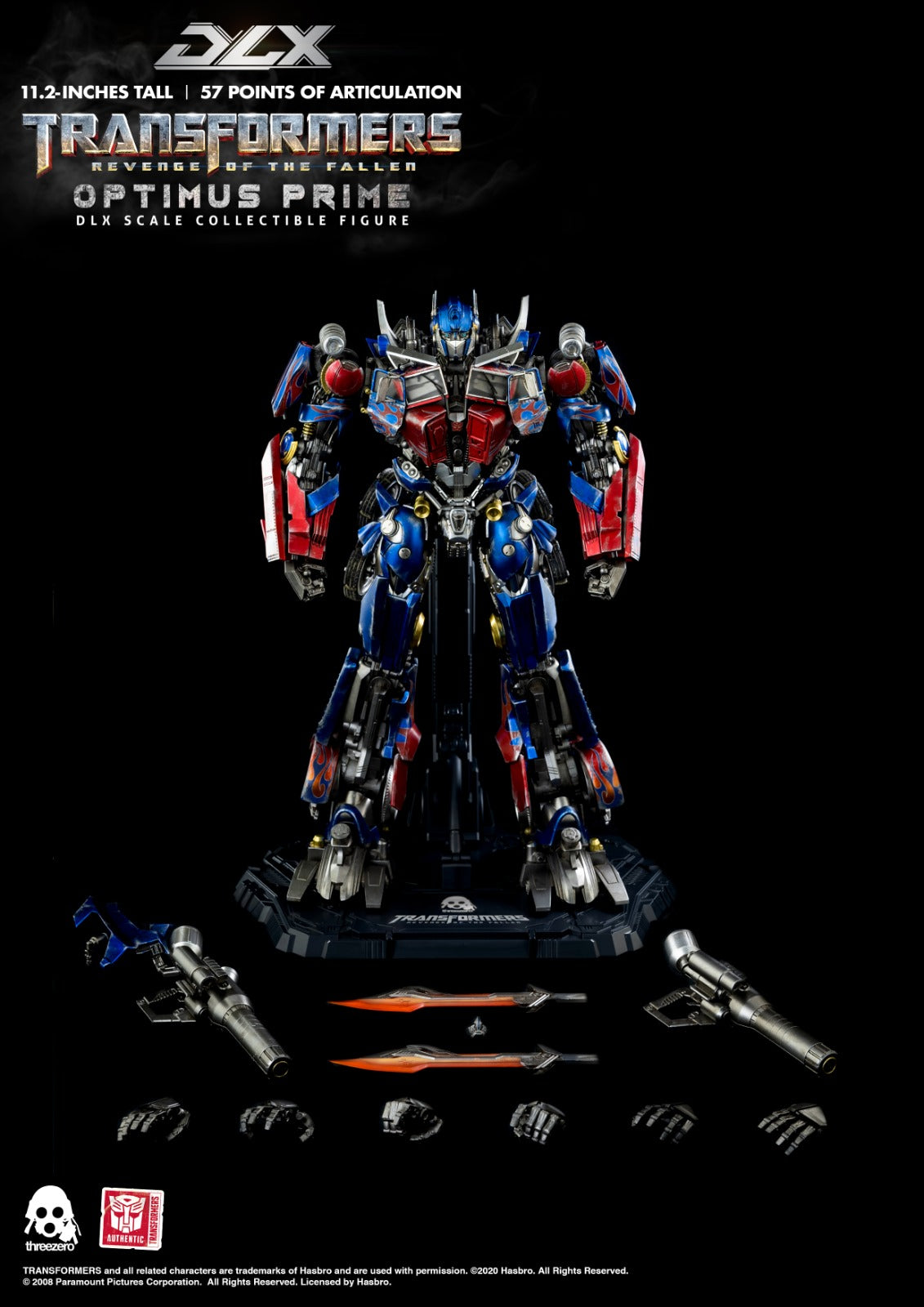 Threezero - Transformers: Revenge of the Fallen - DLX Optimus Prime
