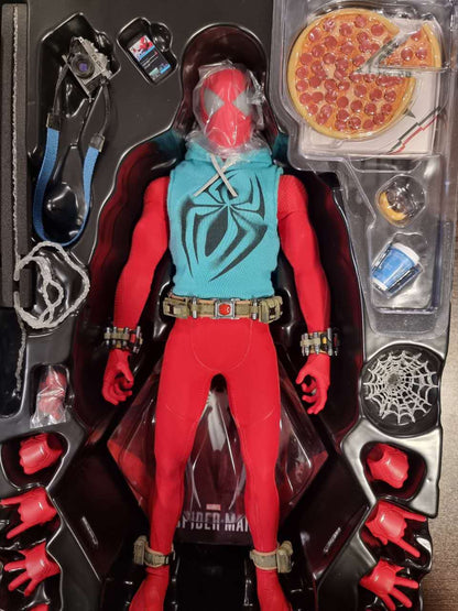 Pre-loved - Hot Toys - VGM034 - Marvel’s Spider-Man (Scarlet Spider Suit) - H.G.