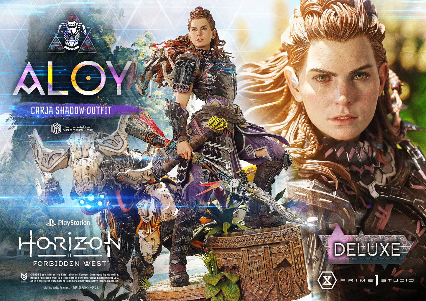 Prime 1 Studio - Horizon Forbidden West: 1/3 Scale Aloy Carja Shadow Outfit (Deluxe Version) Preorder Now